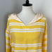 NEW Lemlem Gold Doro Fringe Hoodie Large