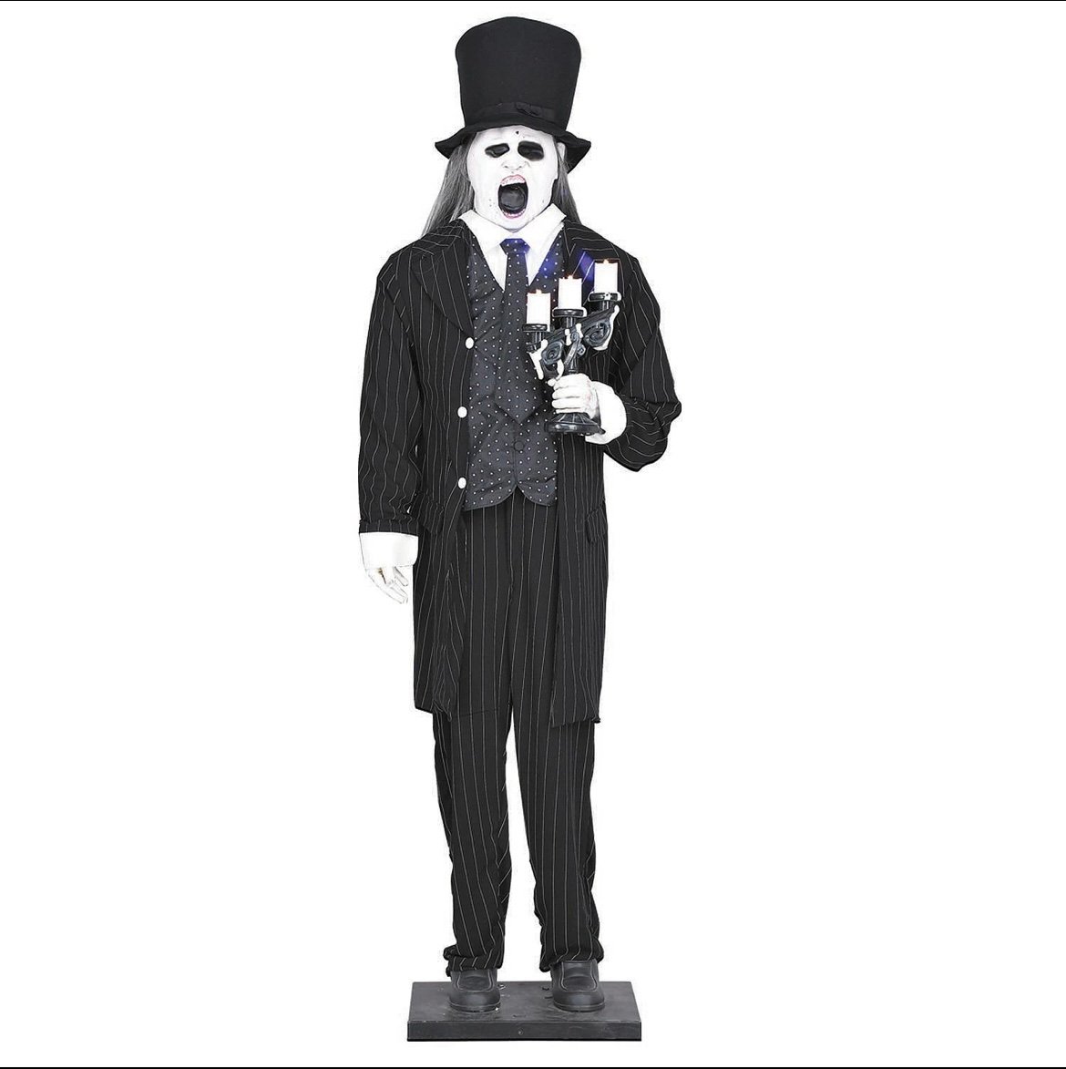 Gemmy quivering doorman animatronic