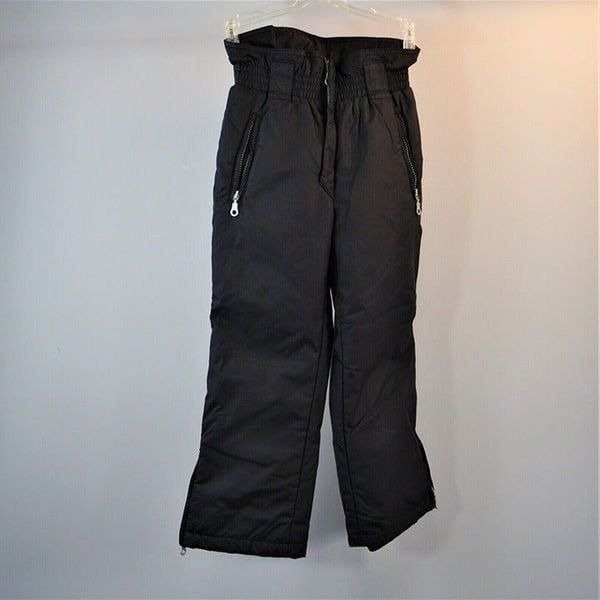 Sportalm Kidz Buhel Austria Black Snow Pants Size 128 US Kids Unisex Size 7-8