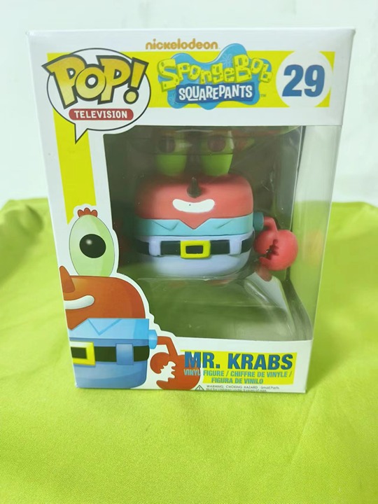 Funko Pop Spongebob Squarepants Mr.Krabs #29 Rare Vaulted MINT With Protector