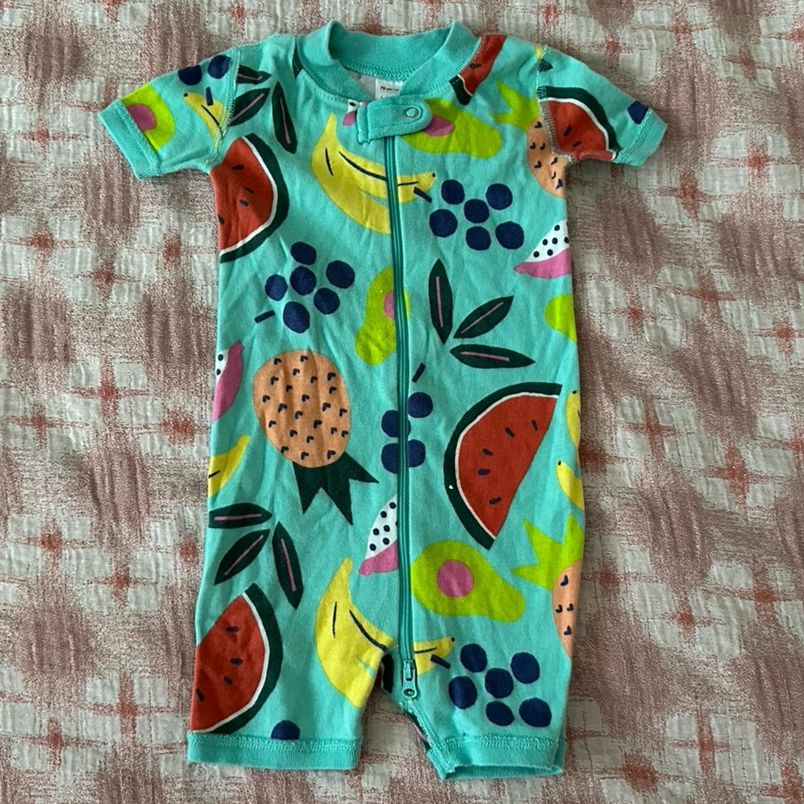 Hanna Andersson pajamas shortie romper