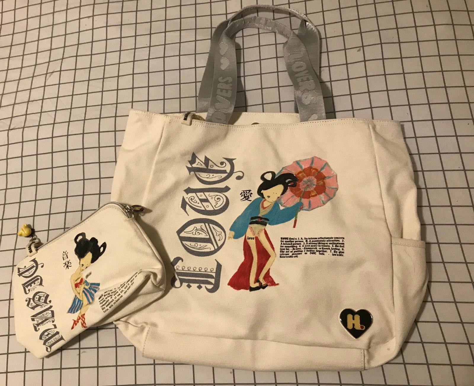 Harajuku Lovers Tote Set