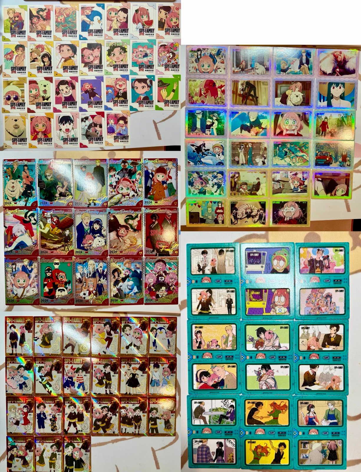 SPY x Family Trading Cards Collection Lot (94)
