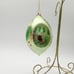vintage glass christmas ornament Cardinal bird house Re