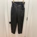 Madewell Faux Leather Paper Bag Pants Black Size 2 Relaxed Fit Ankle