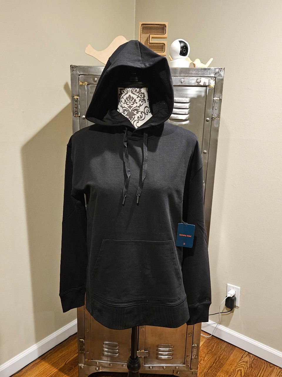 TOMMY JOHN Women's Luxe French Terry Hoodie sz S NWT 118