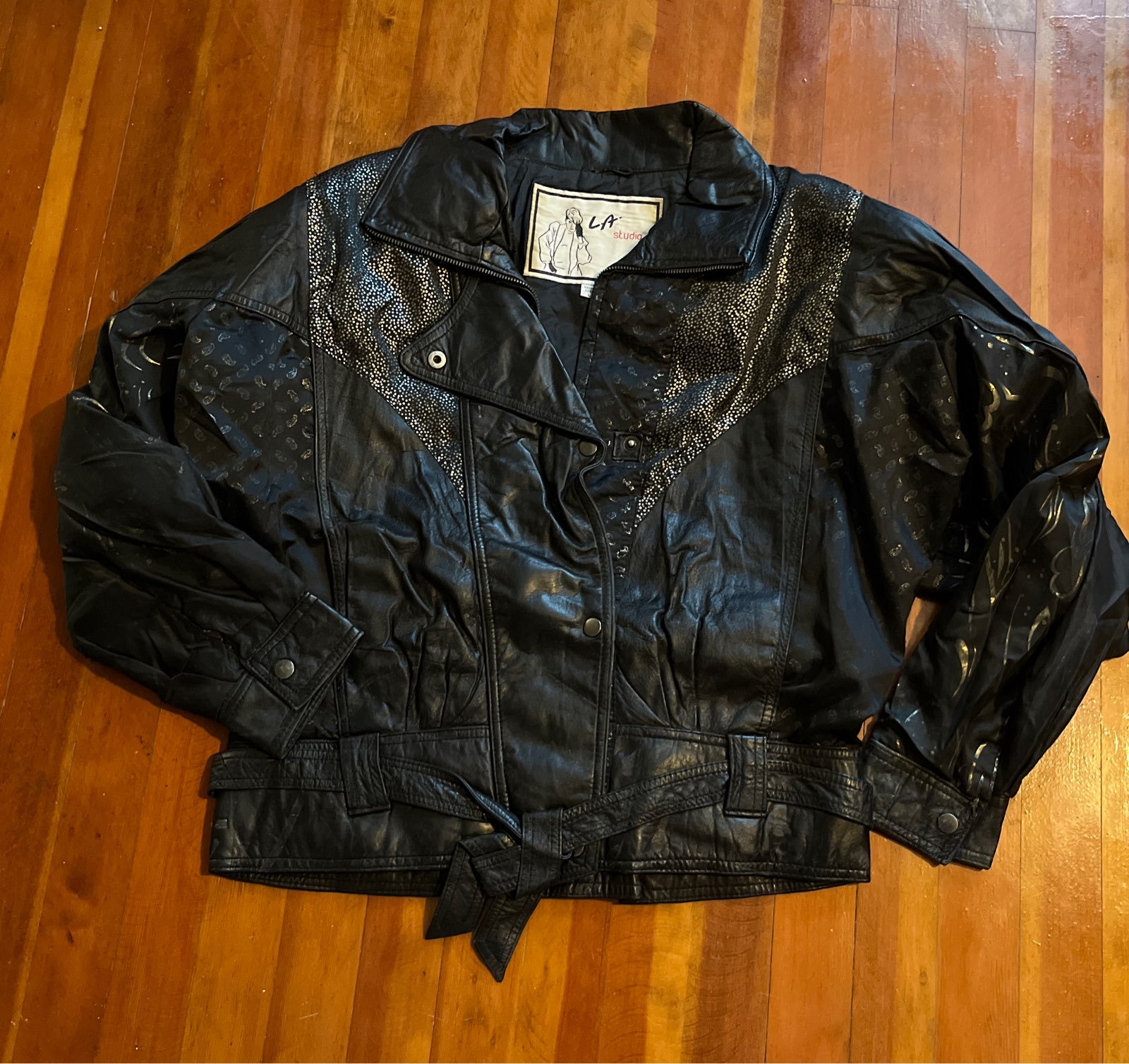 leather jacket women