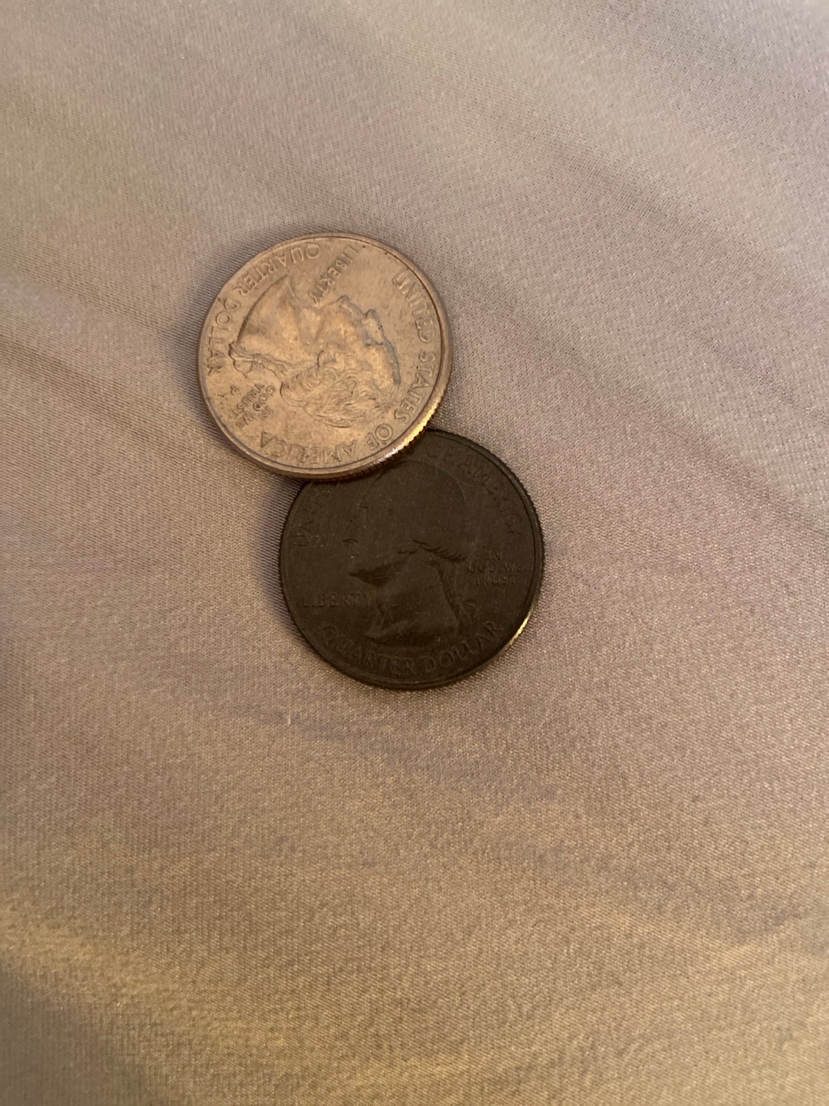 Black beauty Quarter, 2018 p mint mark.