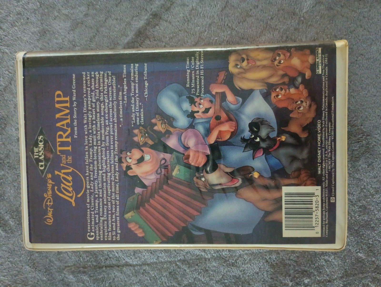 Disney Black Diamond Edition Lady and Tramp