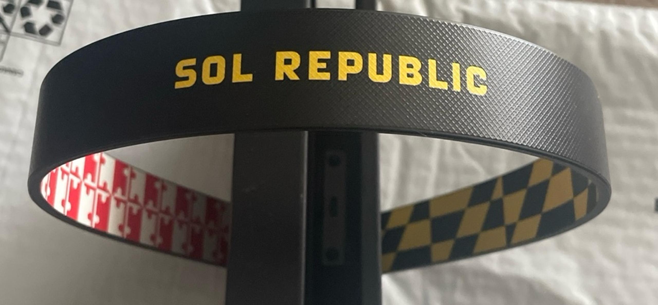 Sol Republic Tracks on ear headphones ( Maryland Terrapins brand) on