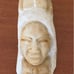 Native American Elder Yazzi Alabaster Statue Sculpture with Eagle