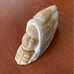 Native American Elder Yazzi Alabaster Statue Sculpture with Eagle