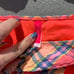 Victorias Secret 34C/L retro plaid push-up bikini