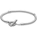 NIB Pandora T-Bar Snake Chain Bracelet