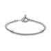 NIB Pandora T-Bar Snake Chain Bracelet