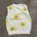 Vintage GUESS Flower Floral Sweater Vest