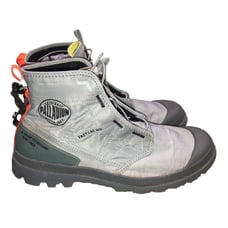 Palladium Pampa Travel Lite Boots Slate Gray Men's 12 46 Lightweight Comfort