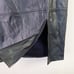 H BY HALSTON Black Paneled Faux Leather Skirt Size Large Midi Length