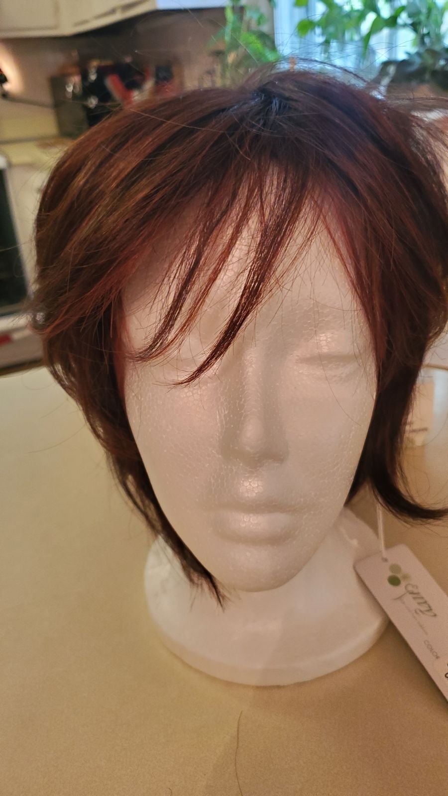 Envy human hair blend wig chocolate che