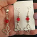 Earrings and necklace set