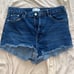 zara jeans shorts