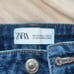 zara jeans shorts