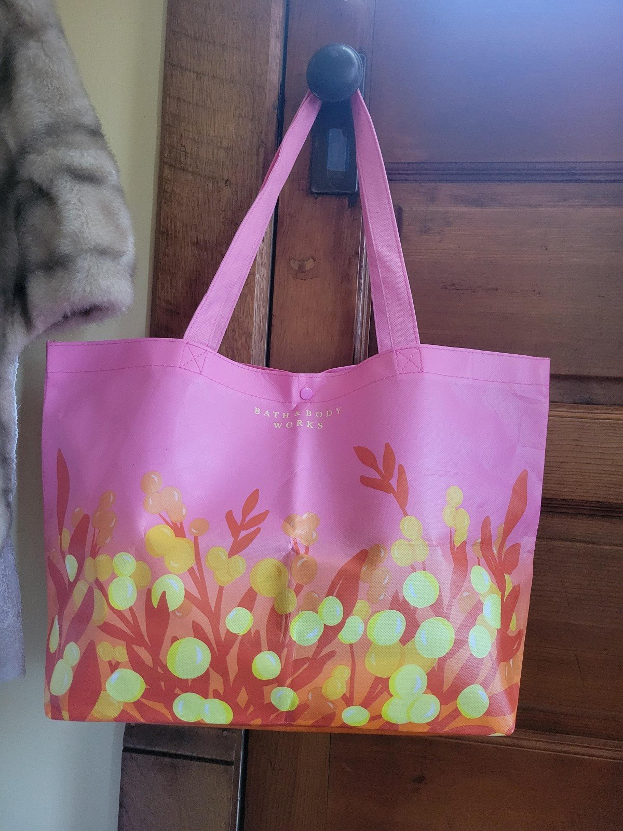 NWT Bath and Body Works 2021 Spring Floral collectible tote bag