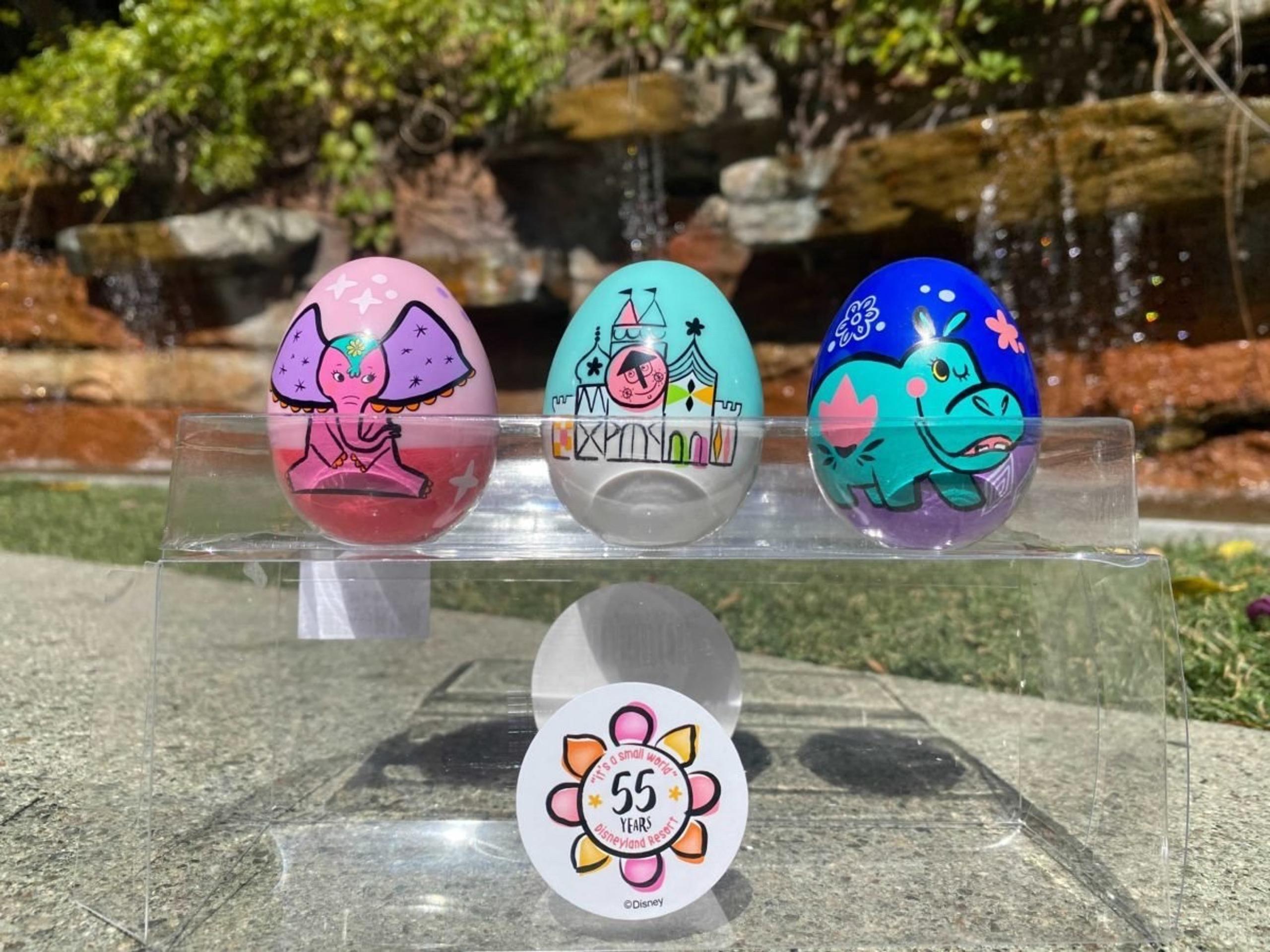 2021 Disneyland Resort Eggstravaganza Easter Egg Box Set It’s A Small World