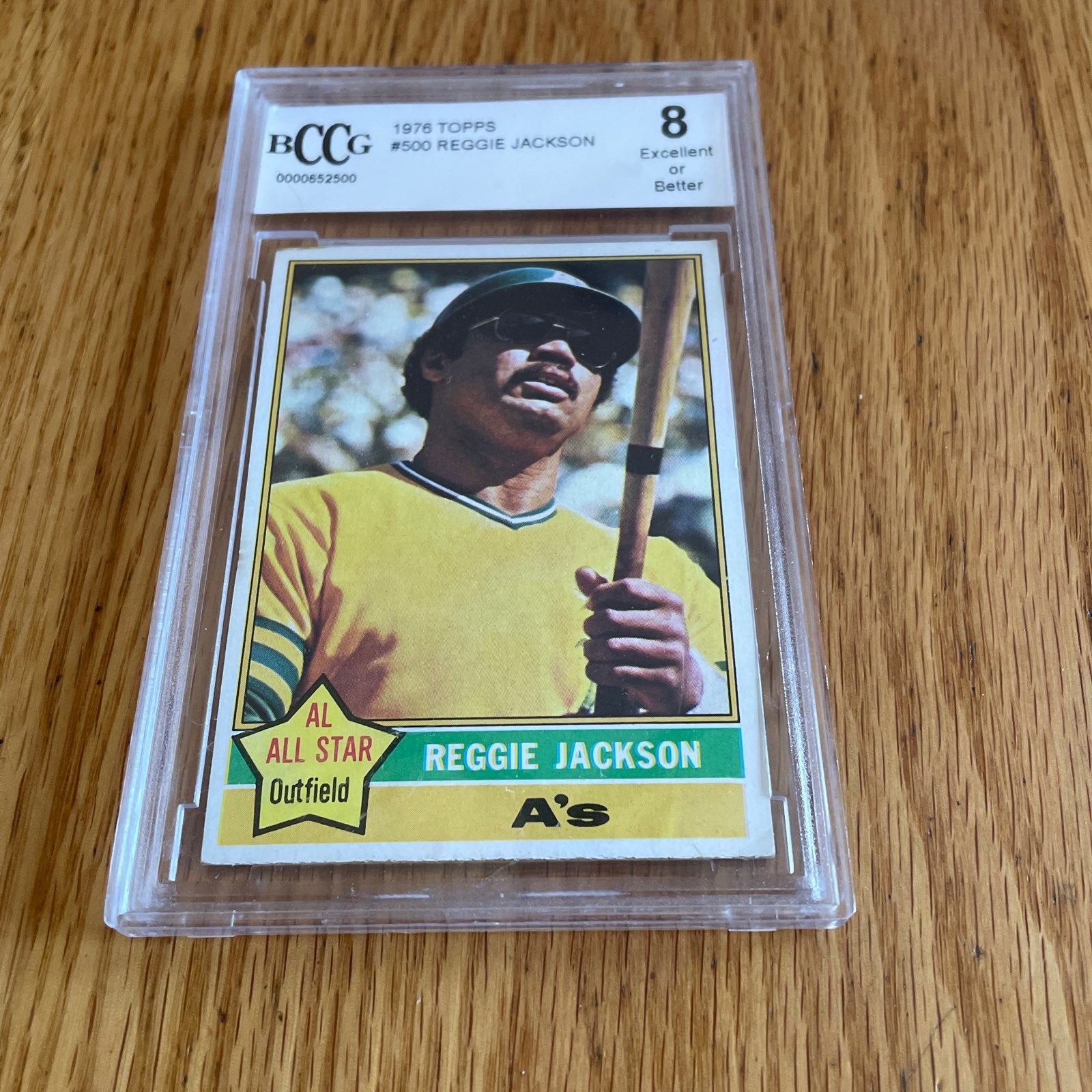 1976 Topps Reggie Jackson Card