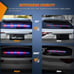 Emergency Strobe Light Bar 35 Inch 32 LED 21 Flash Patterns