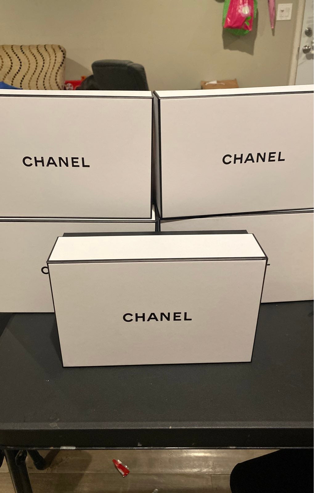 Chanel Gift Box bundle of 4