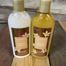 Bath & Body Works Vanilla Blooms Shampoo & Conditioner Set Moisturizing 16 oz
