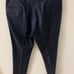Polo Ralph Lauren Deep Navy 100% Virgin Wool Dress Custom Pleated Trousers 34x30
