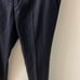 Polo Ralph Lauren Deep Navy 100% Virgin Wool Dress Custom Pleated Trousers 34x30