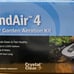 CrystalClear PondAir 4, Aeration Kit for Water Gardens & Koi Fish Ponds