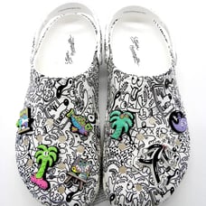 Crocs Classic Clogs Steven Harrington Collage Art