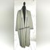 Zara Knit Italian Wool Blend Kimono Long Open Front Sweater Coat Medium