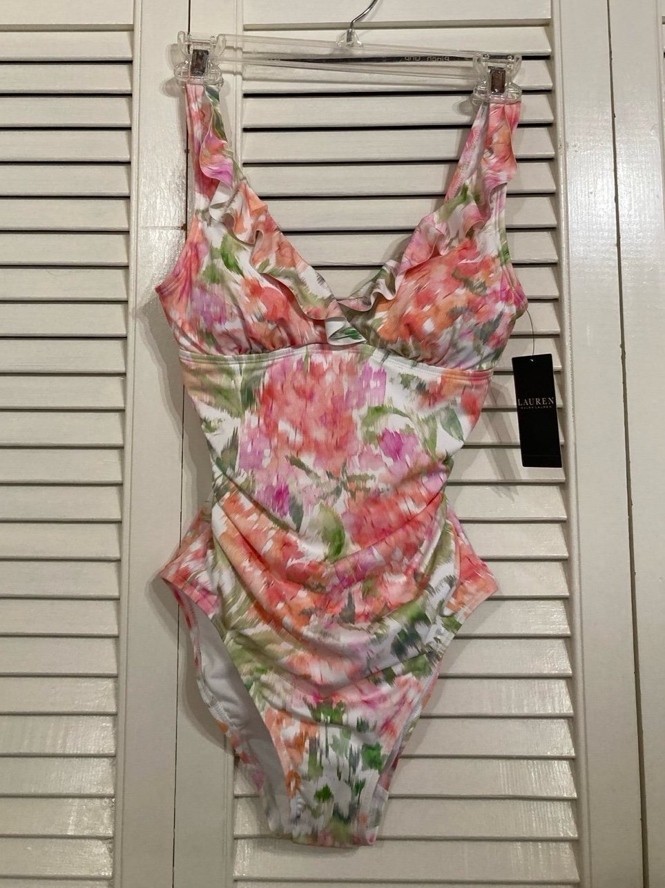 NEW 2025 Ralph Lauren 1-Piece ELEGANT & SOOO FEMMÈ Bathing Suit