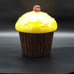 Vintage Cookie Jar Cupcake Shapped