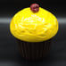 Vintage Cookie Jar Cupcake Shapped