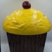 Vintage Cookie Jar Cupcake Shapped