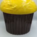 Vintage Cookie Jar Cupcake Shapped