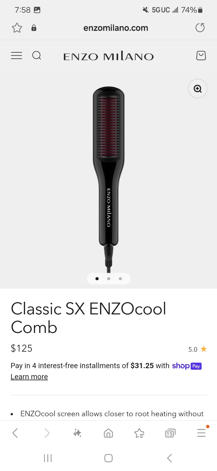 Enzo milano sx