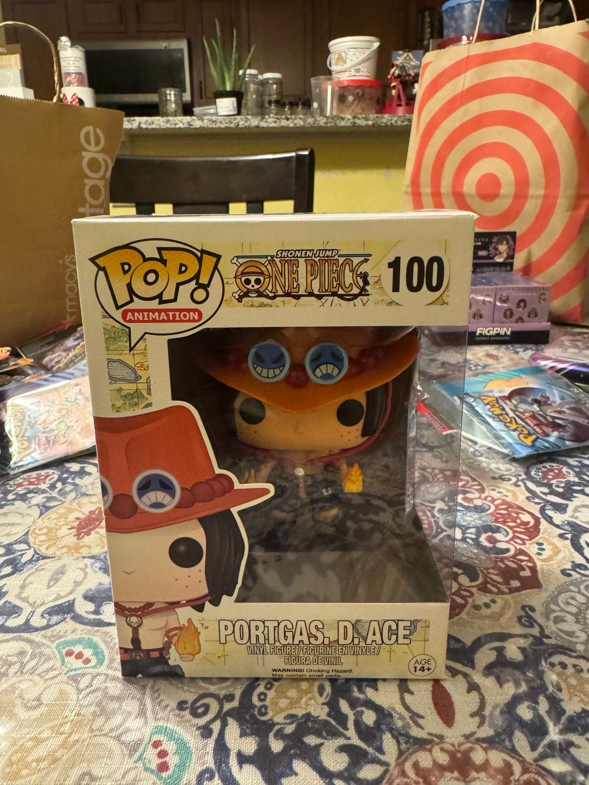OG Portgas D Ace with barcode