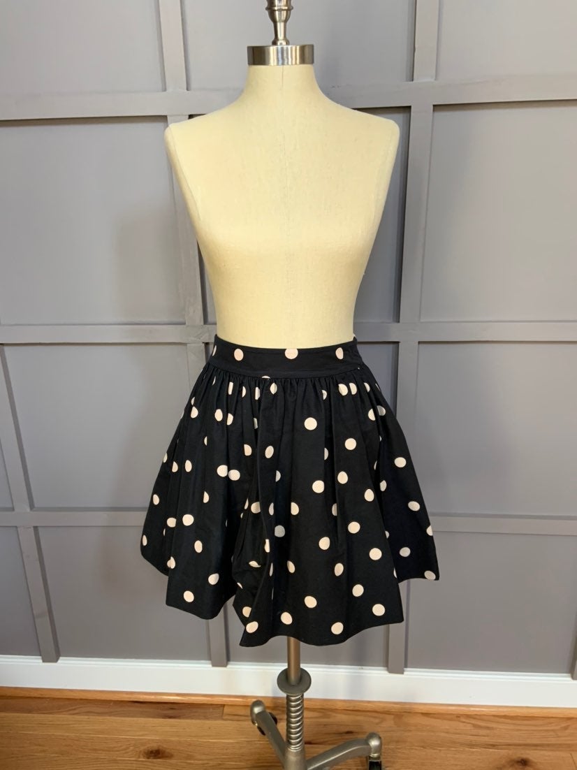 Kate Spade polka dot skirt sz 4