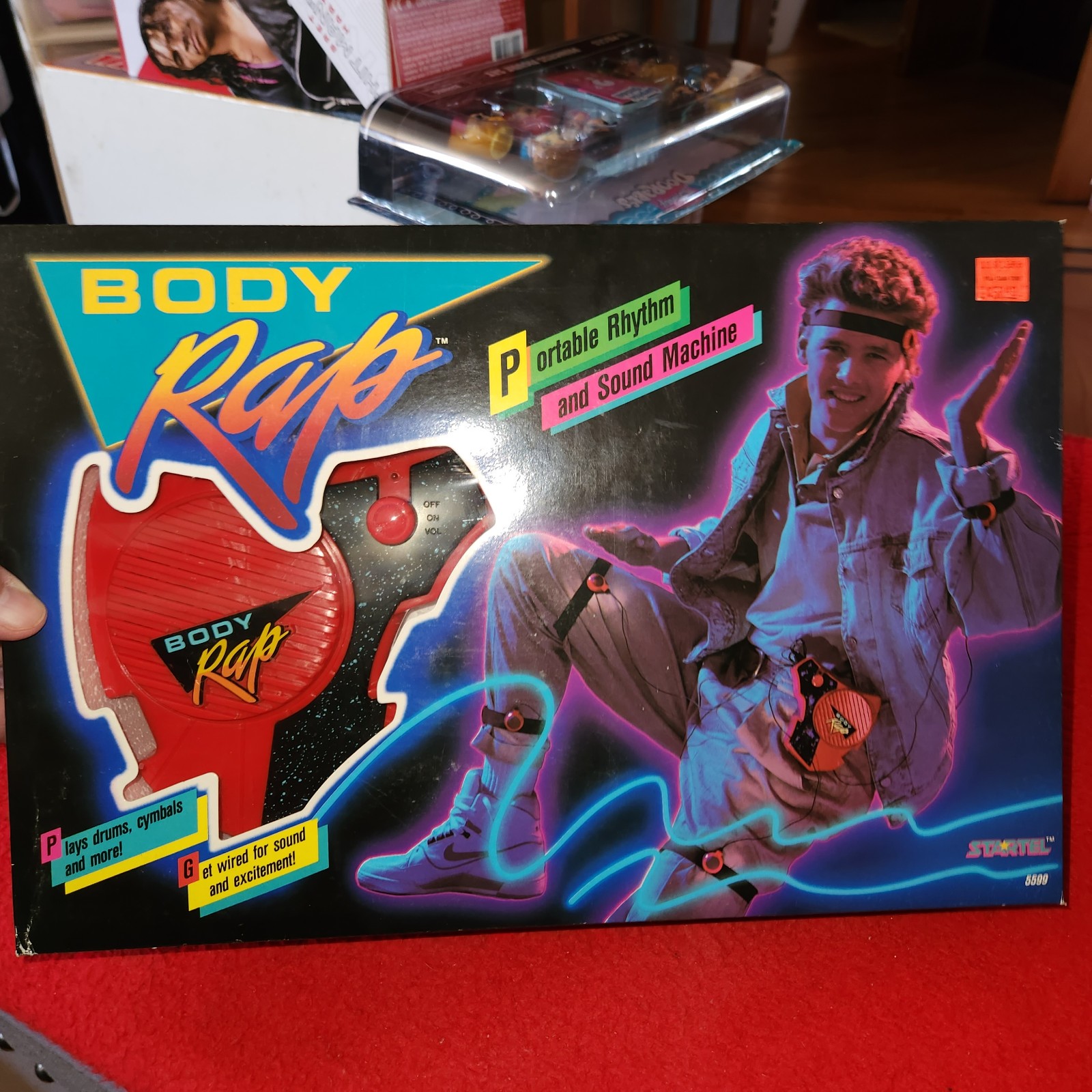 Vintage ‘88 Startel Co Body Rap Portable Rhythm & Sound Machine, New sealed box