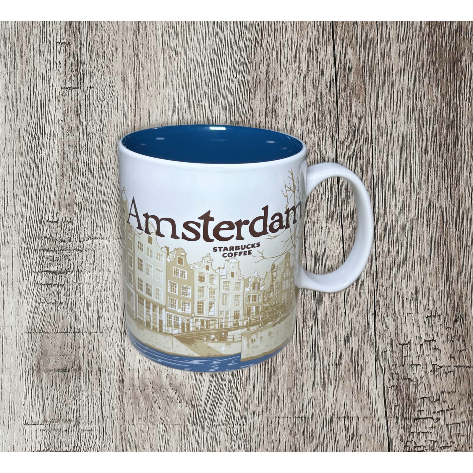 Starbucks Amsterdam Global icons series mug no chips or cracks