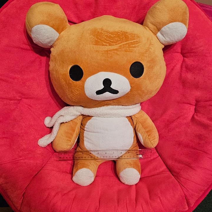 Giant Winter Rilakkuma plush San-x