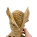 Owl Parasite Wood Carving Sculpture Figure 10” Large Hand Carved Bird Vintage