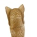 Owl Parasite Wood Carving Sculpture Figure 10” Large Hand Carved Bird Vintage